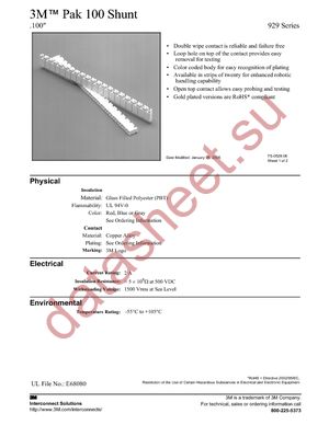 929951-00 datasheet  